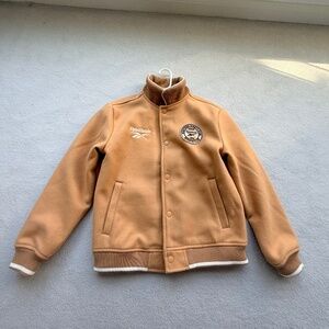 Boys H&M Reebok Baseball Jacket – Like New – Sporty Varsity Style